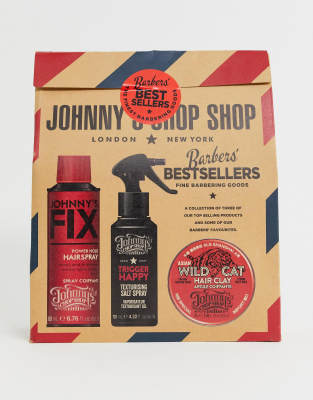 Johnny's Chop Shop Barbers Bestsellers Gift set | ASOS