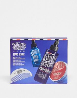 Johnny's Chop Shop Beard Regime Gift Set