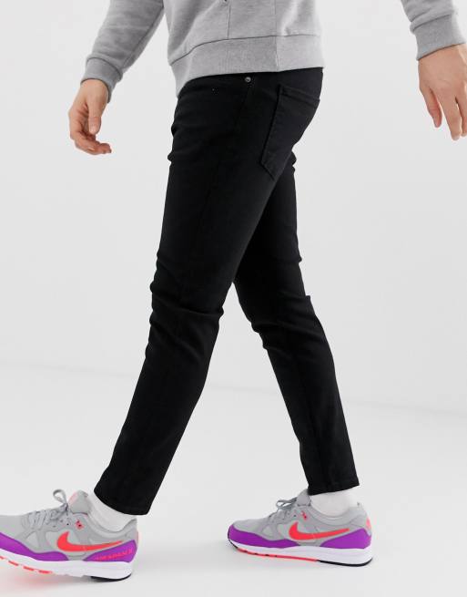 Join Life tapered-jeans med gulerodspasform i sort fra Pull&Bear