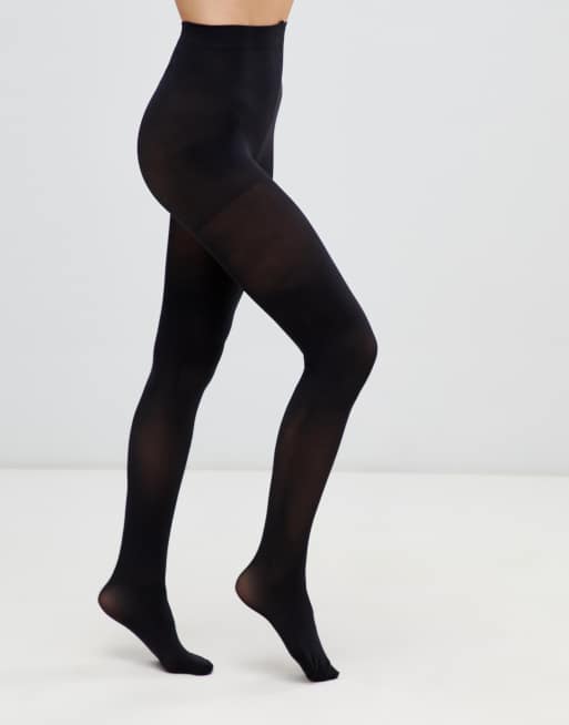 Jonathan Aston 40 denier 2 pack opaque tights in black, 2 of 3