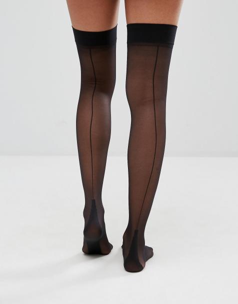 Jonathan Aston – Strümpfe mit Naht und Ferse