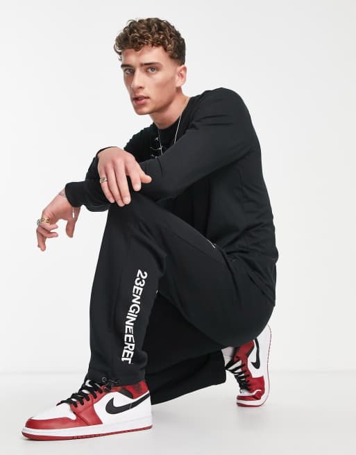 Jordan 23 Engineered fleece pant in black ASOS