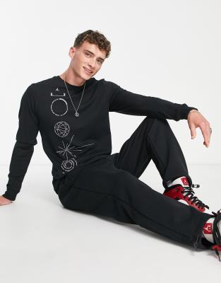black jordan tracksuit