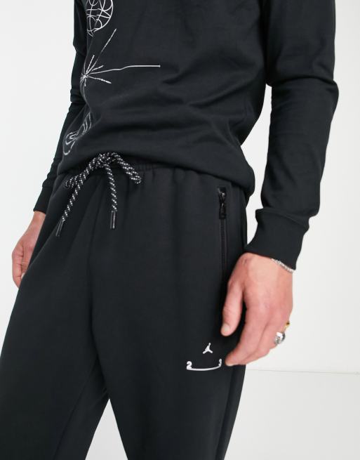 Jordan 23 Engineered Pantalon en polaire Noir ASOS