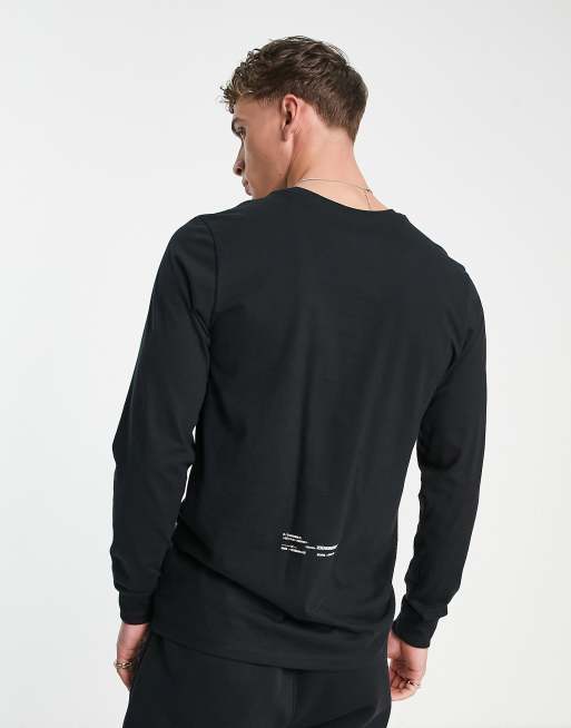 Jordan - 23 Engineered - T-shirt a maniche lunghe nera, 2 di 4