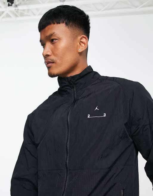 Jordan 23 Engineered woven jacket in black