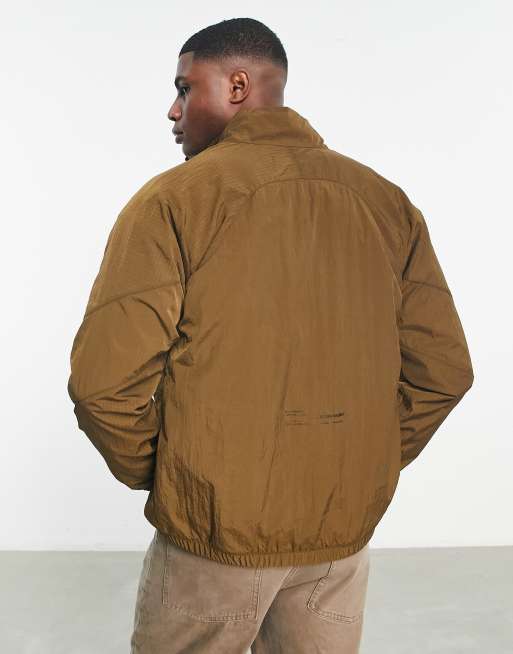 Olive windbreaker clearance