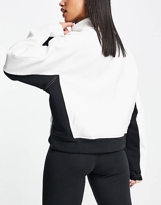 Hoodies & Sweatshirts Jordan 23E fleece quarter zip sweatshirt in white mix 