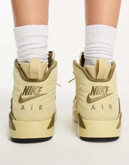 Jordan 3 Peat Sneakers marroni e color oro ASOS