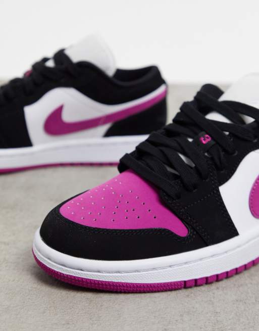 Air jordan femme store noir et rose