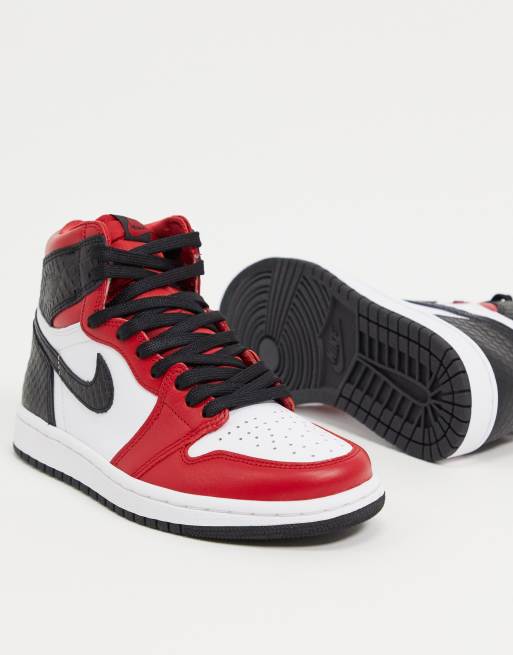 Jordans zwart met online wit