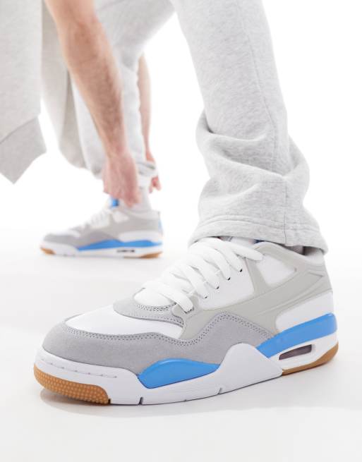 Jordan Air 4 RM trainers in grey and blue