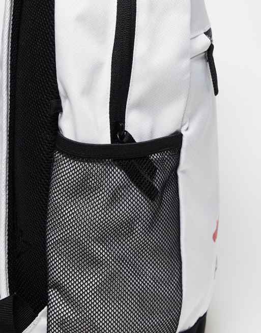 Jordan Air backpack with pencil case in white, 4 of 4