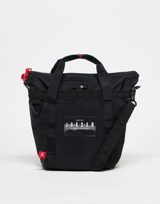 Jordan Air mini tote bag in black - ASOS Price Checker