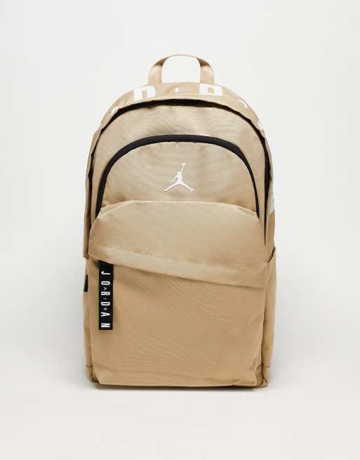 Jordan Air Patrol backpack tote bag in stone | ASOS