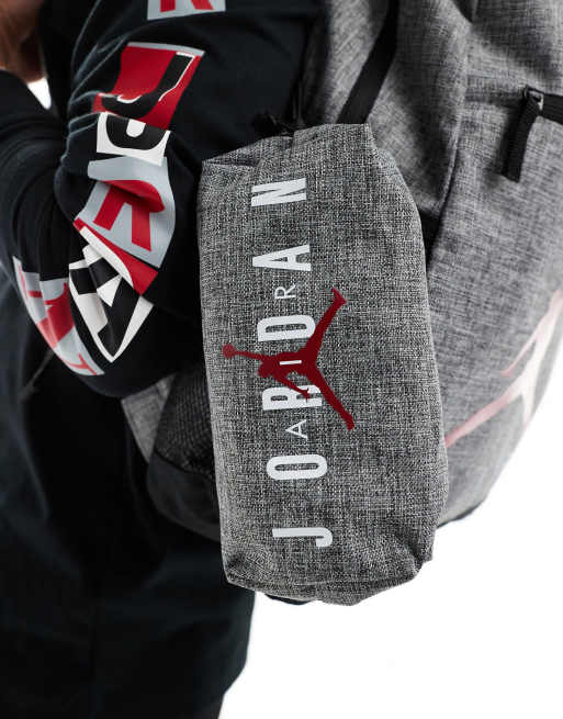 Jordan Air Sac a dos avec trousse Gris ASOS