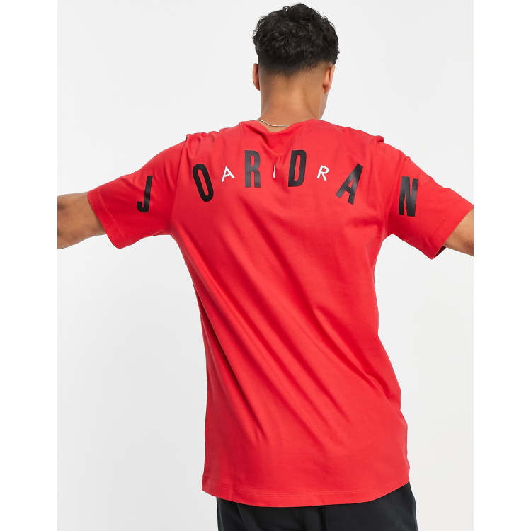 T shirt outlet jordan rouge