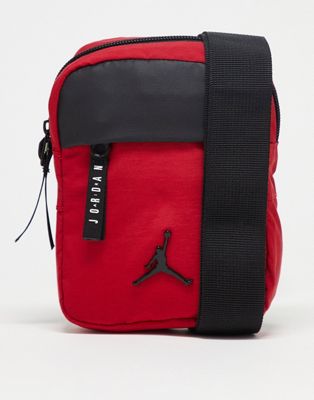Jordan Airborne sling bag in red - ASOS Price Checker