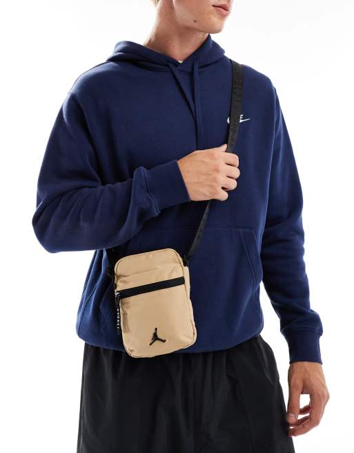 Jordan – Airborne – Szarobeżowa torebka crossbody