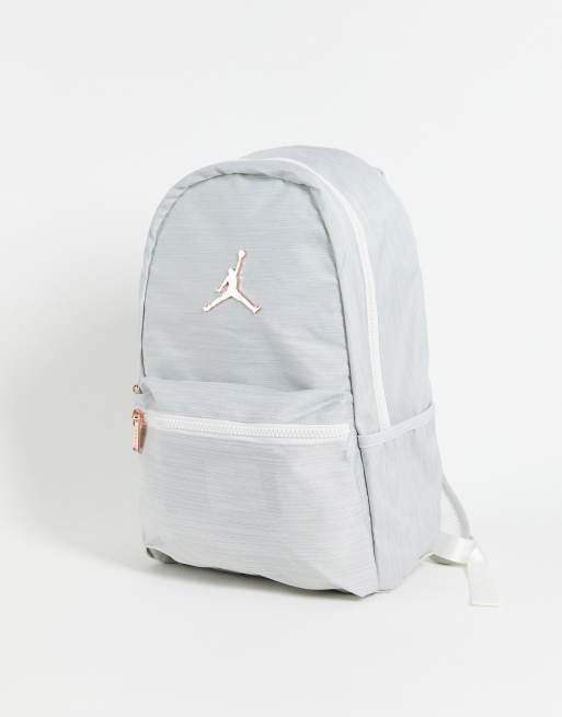 Jordan Airess small backpack in white heather