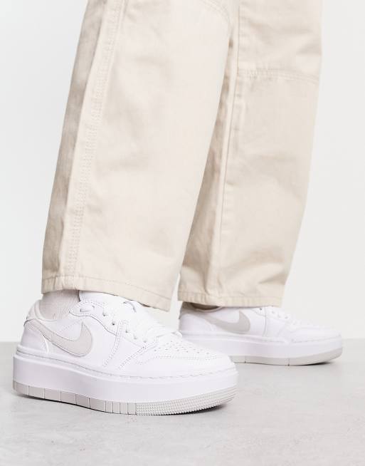 Jordan AJ1 Elevate Low trainers in grey and white | ASOS