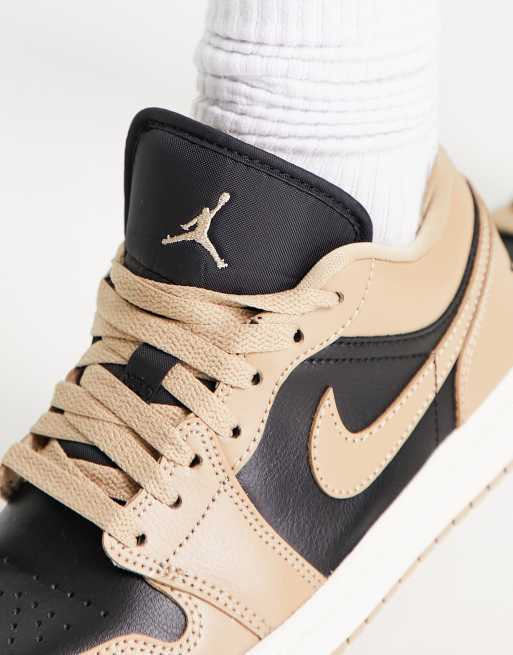 Jordan 1 hotsell black and brown