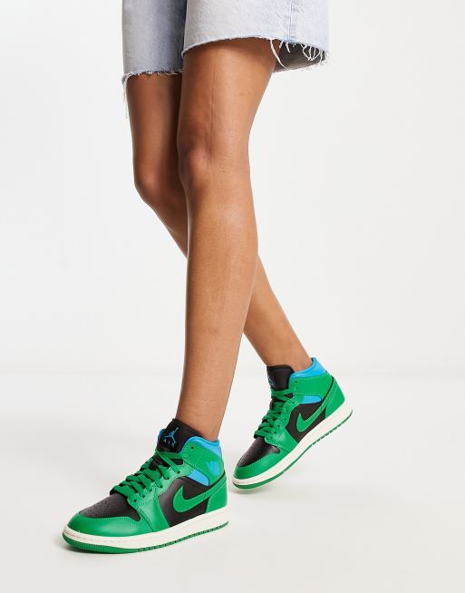 Jordan – AJ1 Mid – Zielone buty sportowe, 2 z 4