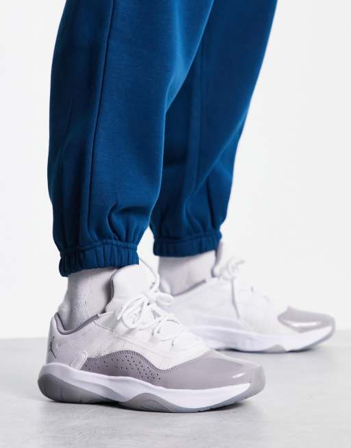 lage jordans grijs