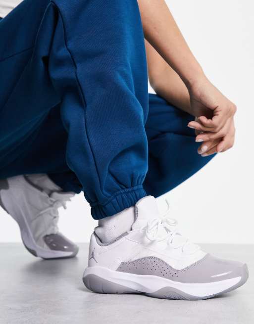 Jordan AJ11 CMFT Low trainers in white and grey ASOS