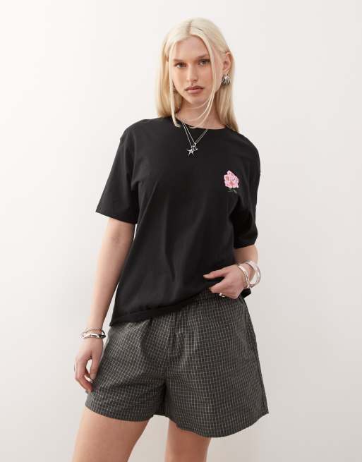 Jordan back print t-shirt in black, 3 of 4