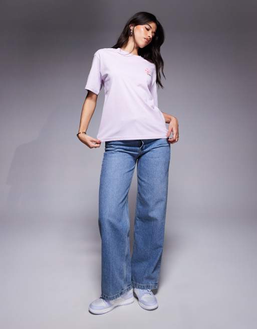Jordan back print t-shirt in purple, 4 of 4