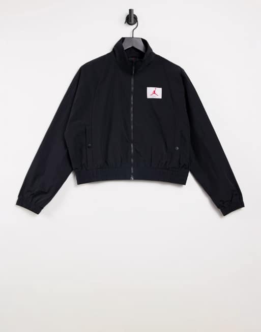 Black jordan best sale bomber jacket