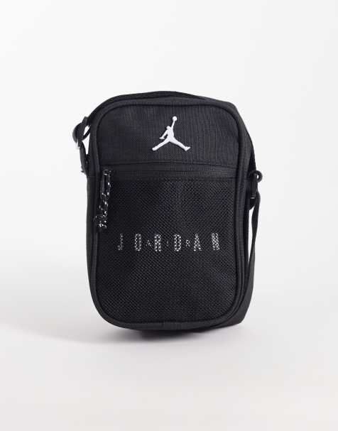 Jordan - Borsa a tracolla nera con logo - view 1