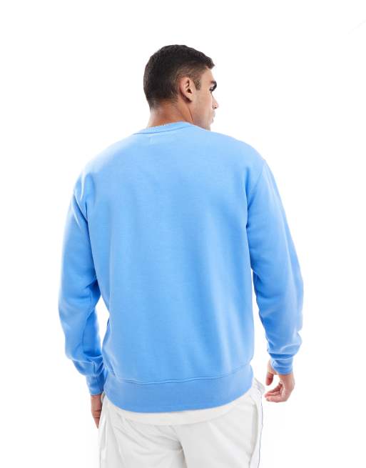 Jordan – Brooklyn – Blå sweatshirt i fleece med rund halsringning, 3 av 4