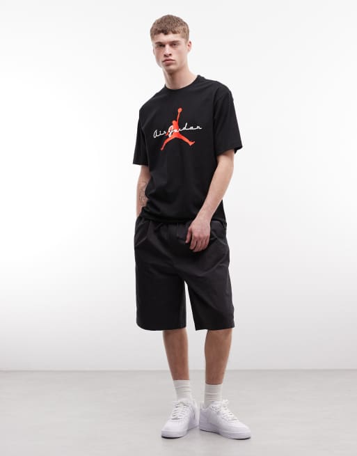 Jordan – Brooklyn Essentials – T-Shirt in Schwarz, 2 von 5
