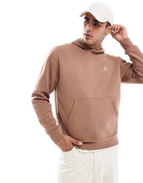 Jordan - Brooklyn - Felpa con cappuccio in pile marrone - view 1