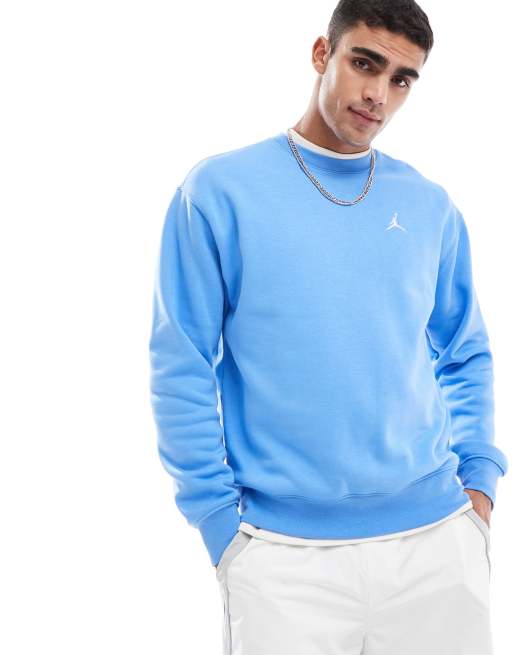 Jordan Brooklyn fleece crewneck sweatshirt in blue