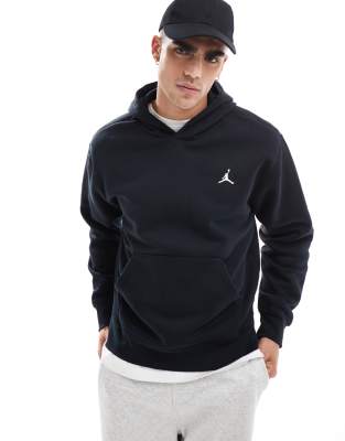 Jordan brooklyn fleece hoodie in black φωτογραφία