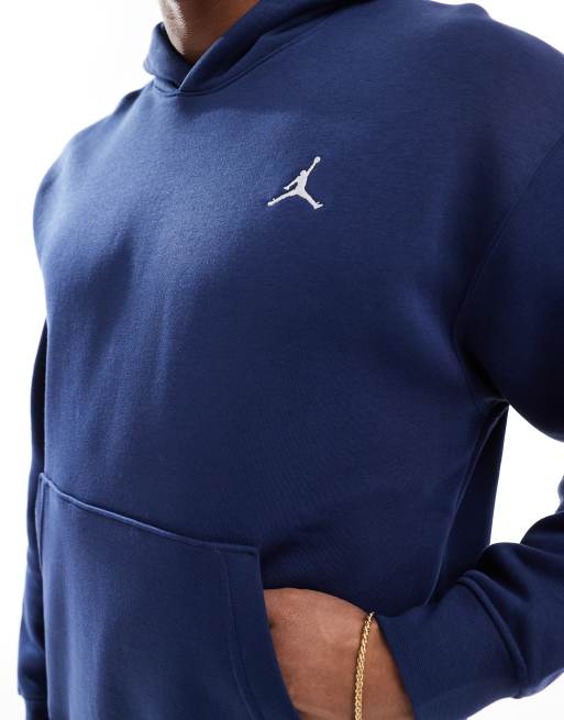 Jordan - Brooklyn - Fleece hoodie in marineblauw, 4 van 4