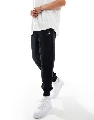 Jordan brooklyn fleece joggers in black φωτογραφία