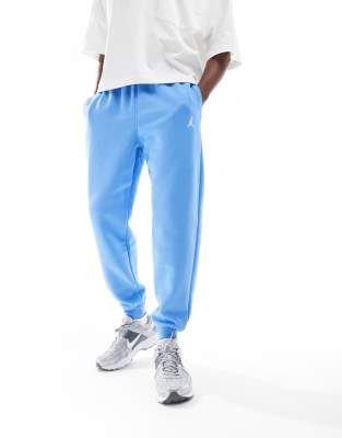 Jordan Brooklyn fleece joggers in blue φωτογραφία