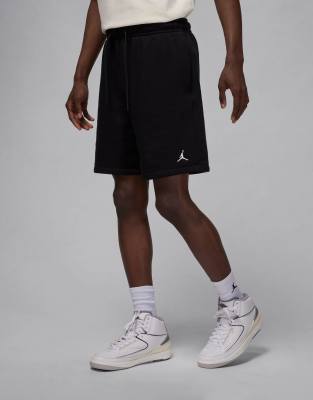 Jordan Jordan brooklyn fleece shorts in black