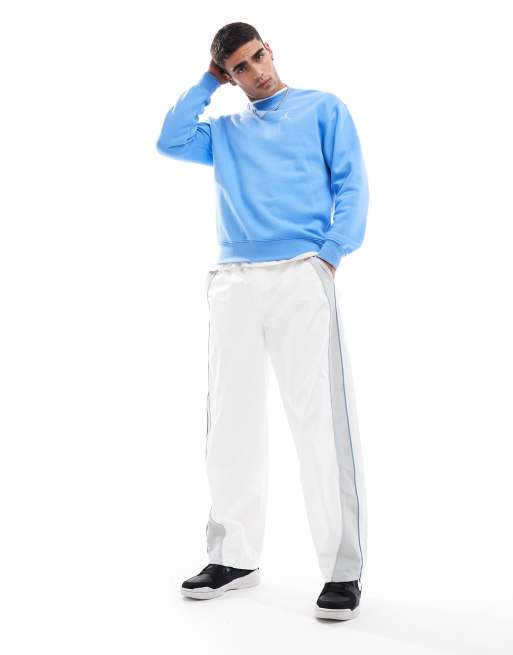 Jordan - Brooklyn - Fleece sweatshirt met ronde hals in blauw, 4 van 4