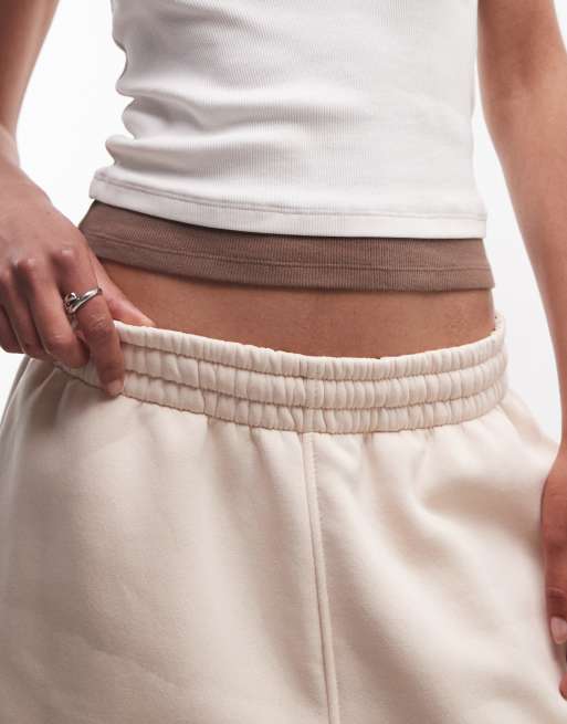 Jordan Brooklyn jogger à bas resserrés couleur crème, 2 de 5