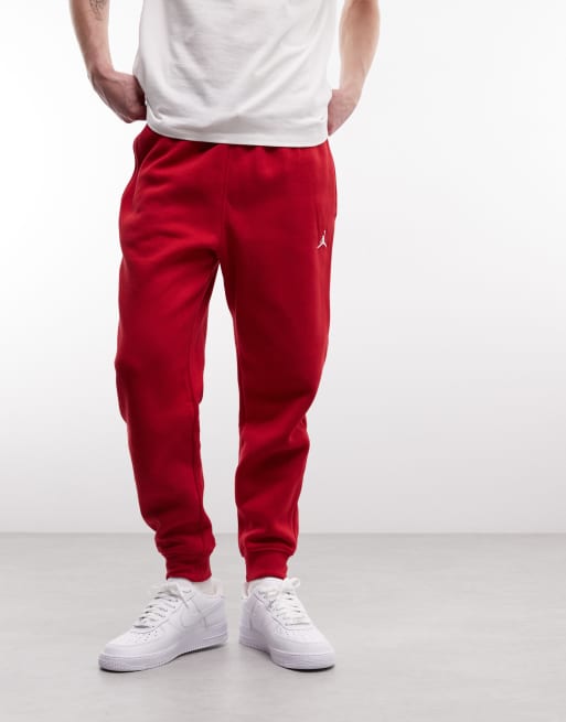 Jordan - Brooklyn - Pantalon de jogging en polaire - Rouge foncé, 2 de 5