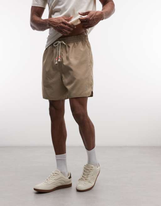 Jordan – Brooklyn – Shorts aus Webstoff in Beige, 2 von 5