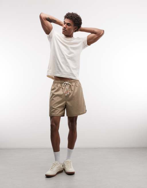 Jordan – Brooklyn – Shorts aus Webstoff in Beige, 3 von 5