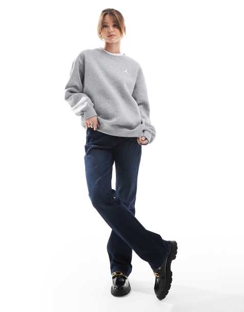 Jordan – Brooklyn – Sweatshirt in Grau mit Rundhalsausschnitt - view 1