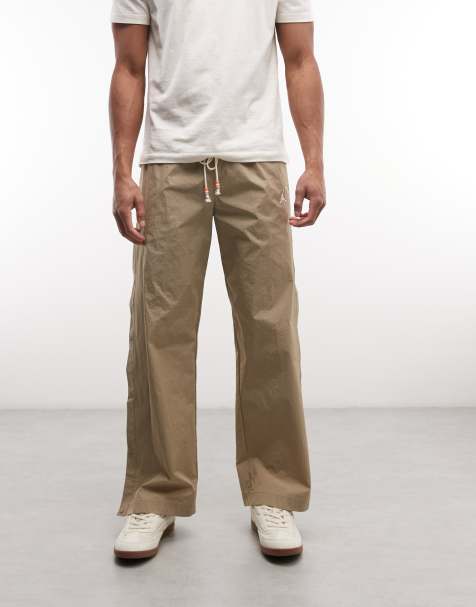 Jordan Brookyln woven trousers in beige - view 1
