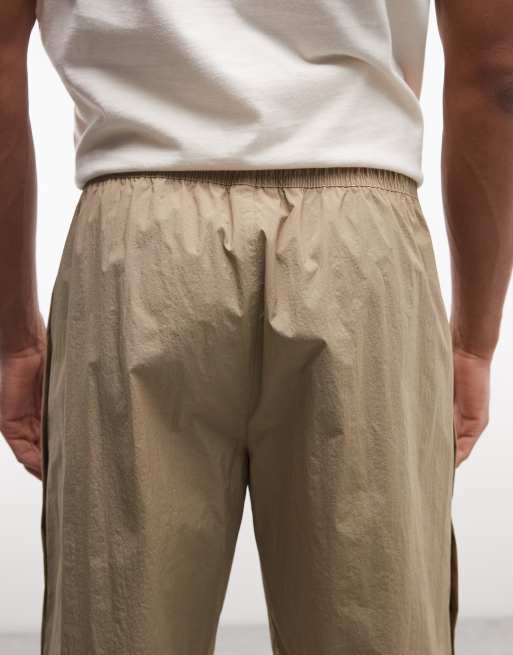 Jordan Brookyln woven trousers in beige, 5 of 5